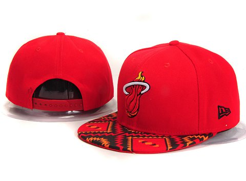 Miami Heat NBA Snapback Hat YS290